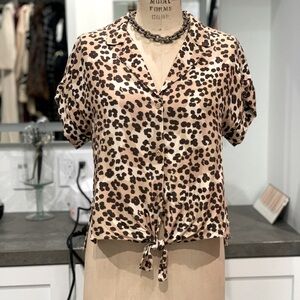 Cloth and stone button up blouse